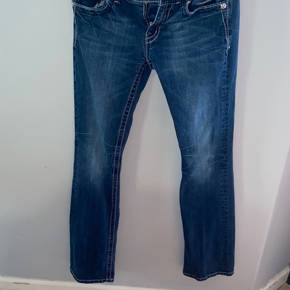 Miss Me Dark Blue Embellished Jeans - Picture 7 of 9